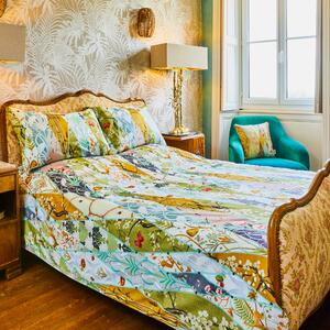 The Chateau by Angel Strawbridge Nouveau Wallpaper Duvet Cover Bedding Set Multi