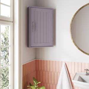 Cerelia Corner Wall Cabinet Heather