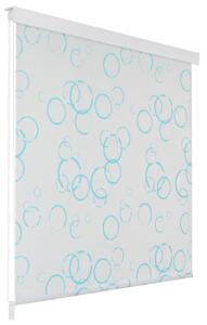 Shower Roller Blind 80x240 cm Bubble