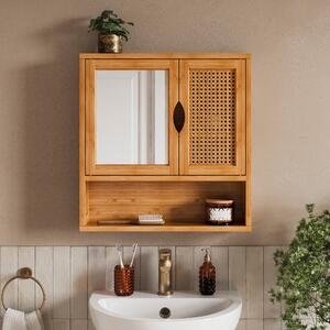 Avani Wall Cabinet, Bamboo Bamboo