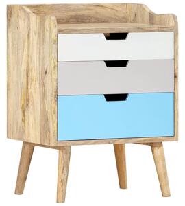 Bedside Cabinet 47x35x63 cm Solid Mango Wood