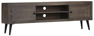 TV Cabinet Solid Mango Wood 140x30x45 cm