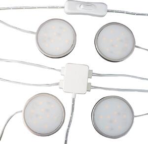 Arlec Warm White LED Puck Light Set