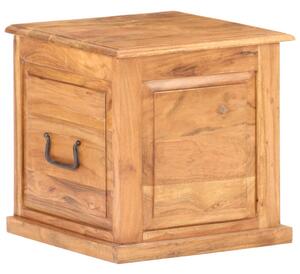 Chest 40x40x40 cm Solid Acacia Wood