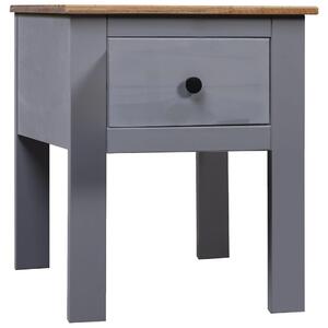 Bedside Cabinet Grey 46x40x57 cm Pine Panama Range