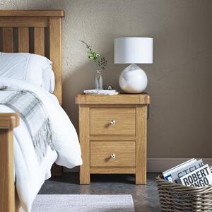 Normandy Bedside Table Oak