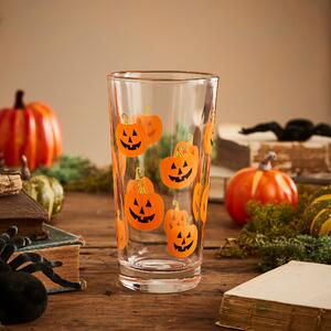 Pumpkin Highball Glass Clear