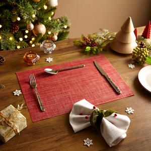 Vinyl Placemat Red