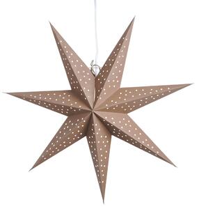 Watt & Veke Stella advent star mocca Ø60 cm