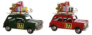 Christmas bauble DKD Home Decor Red Green 25 x 12,5 x 19,5 cm (2 Units)
