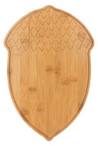 Acorn Shaped Chopping Board Brown