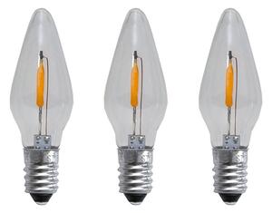 Star Trading Spare lamp E10 LED filament soft glow 3-pack 0.5W 1900K non-dimmable