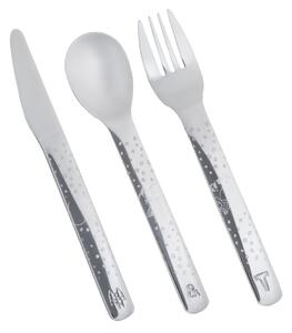 Vargen & Thor Lupo Pippi children's cutlery 9 pieces Silver