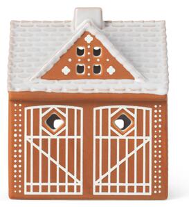 Kähler Gingerbread candle house Christmas barn 11.5 cm