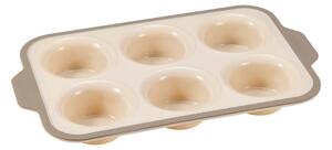 Dorre Cookie muffin tin, 6 cups Beige