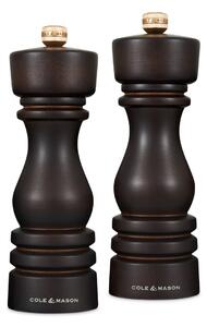 Cole & Mason London salt and pepper grinder set 18 cm Chocolate