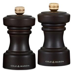 Cole & Mason Hoxton salt and pepper grinder set 10 cm Chocolate