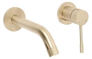 Wall Mounted faucet REA Venti Brush Gold