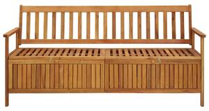 Garden Storage Bench 170 cm Solid Acacia Wood