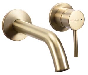 Wall Mounted faucet Rea OWEN Brush Gold+ BOX