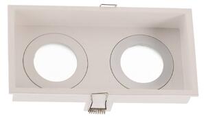 Hyde recessed light, 2-bulb IP44 white