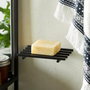 London Ribbed Wall Mounted Soap Tray