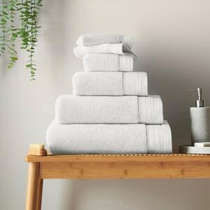 White Organic Cotton Towel White