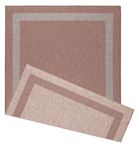 Duo Weave Indoor/Outdoor Rug - Rust - 120x170cm