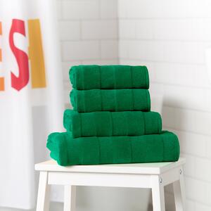 Elements Stripe Green Towel Green