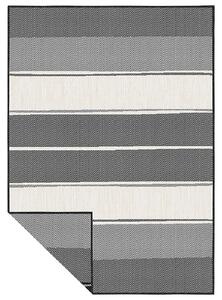 Duo Weave Indoor/Outdoor Rug - Stripe Charcoal - 160x230cm