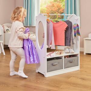 Liberty House Wooden Dress Up Unit With Storage Boxes