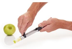 MasterClass Apple Corer and Peeler with Core Ejector, Stainless Steel