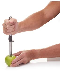 MasterClass Apple Corer and Peeler with Core Ejector, Stainless Steel