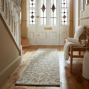 Churchgate Bradmore Floral Wool Runner Natural