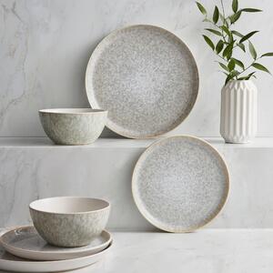 Reactive Grey 12 Piece Dinner Set Stone (Grey)