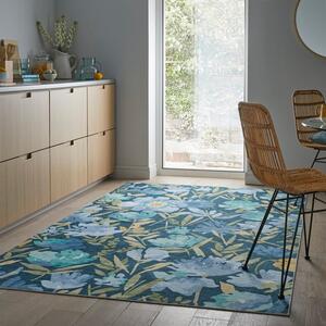 Fold Alyssa Floral Washable Rug