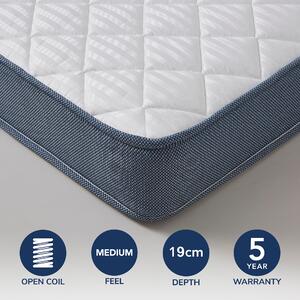 Commercial Collection Open Coil Mattress White