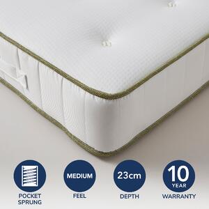 Fogarty Platinum Memory Foam 1000 Pocket Mattress White