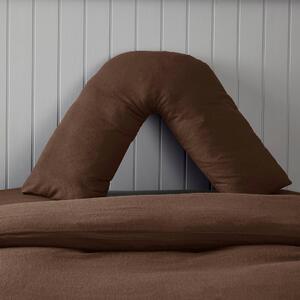 Soft & Cosy Luxury V-Shape Pillowcase Pinecone