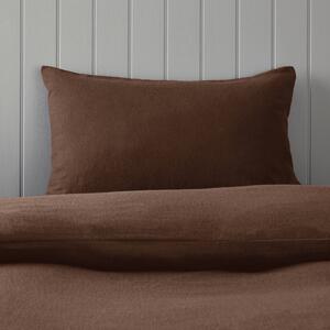 Soft & Cosy Cotton Duvet Cover and Pillowcase Set Pinecone