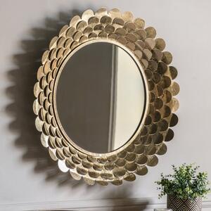 Jolee Round Petal Wall Mirror