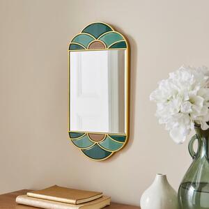 Nouveau Oval Wall Mirror