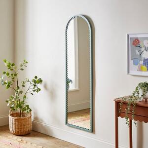 Remi Arched Scalloped Full Length Leaner Mirror