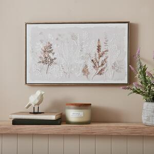Florence Dried Flowers Framed Canvas MultiColoured