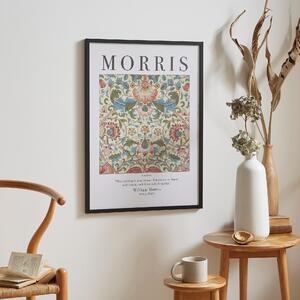 Lodden by William Morris Framed Print Black