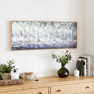Sunbeam Meadow Framed Canvas MultiColoured