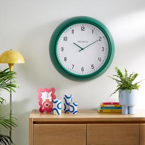 Elements Fletcher Wall Clock Green
