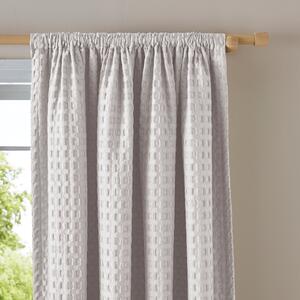Emerson Waffle Slot Top Curtains Sandstone