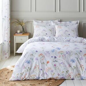 Springfield Floral Lilac Duvet Cover and Pillowcase Set Lilac