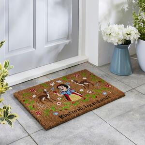 Snow White Doormat Brown
